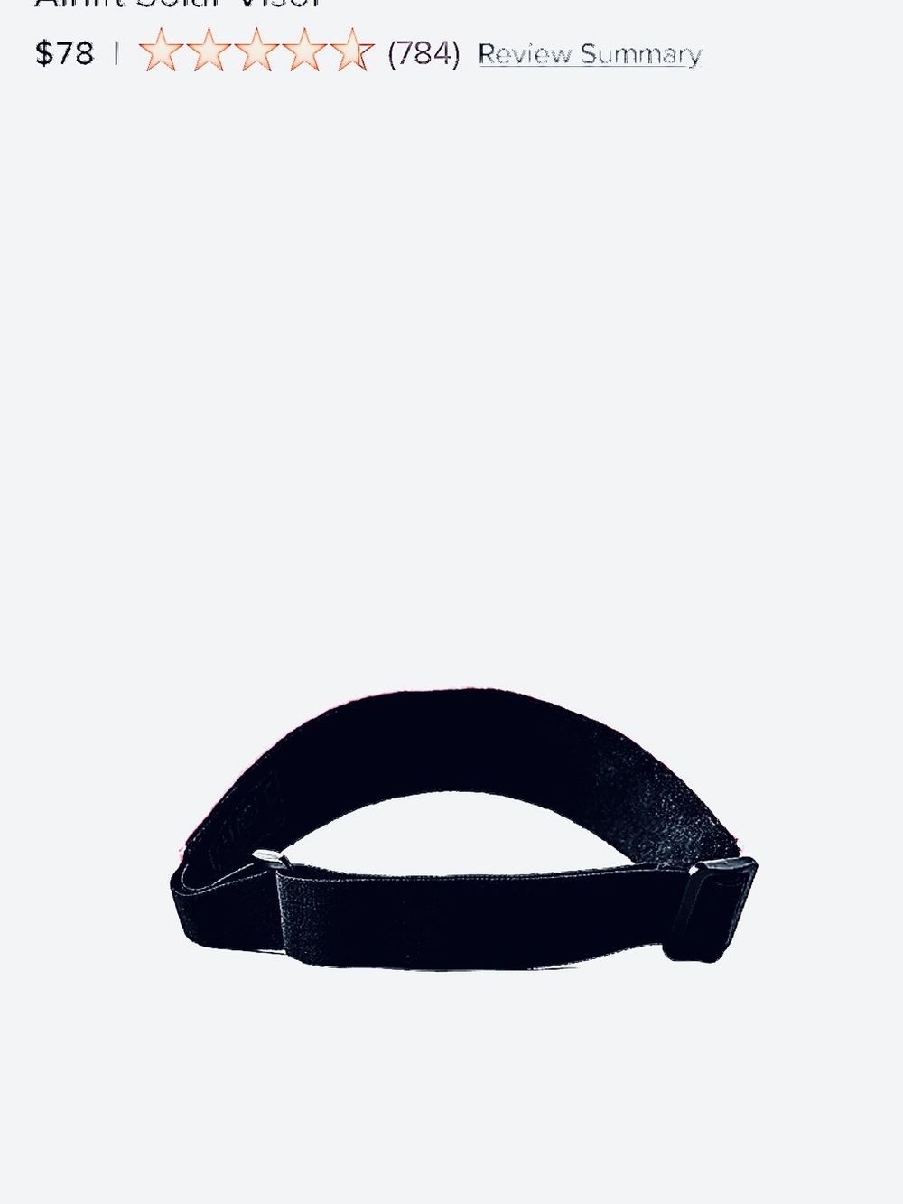 ALO Yoga Airlift Solar Shade Mirror Visor
NWT smoky quartz rare limited edition - Picture 4 of 16